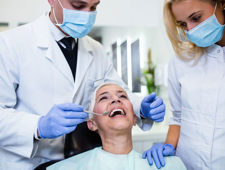 Full-mouth reconstruction